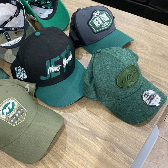 Bundle of Jets Hats NFL - Picture 9 of 11